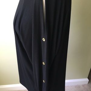 NWT Ellen Tracy tunic with peek-a-boo sleeves